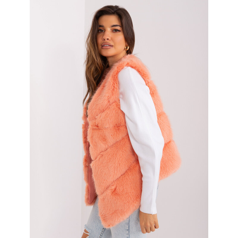 Wool Fashion Italia Vest-AT-KZ-2349.00P-Peach 107005562