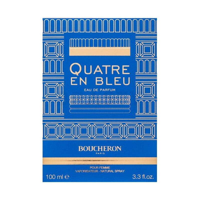 Boucheron Quatre En Bleu Pour Femme parfémovaná voda pro ženy 100 ml