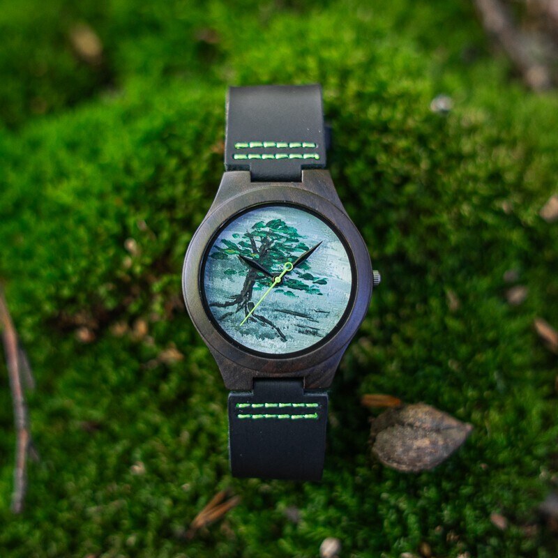 Dřevěné hodinky TimeWood ZM creation No.7