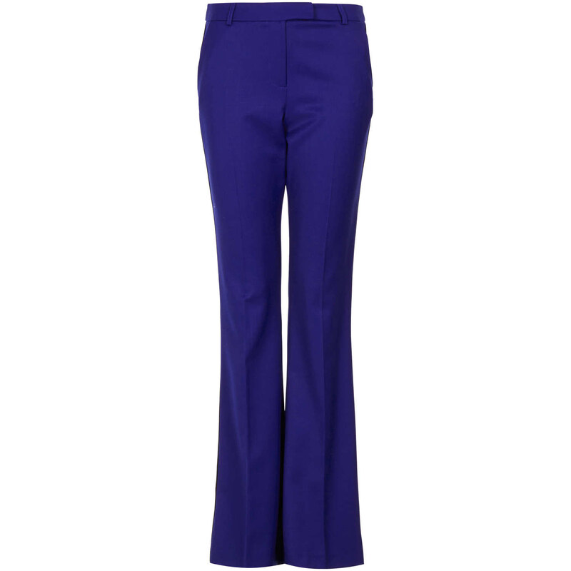 Topshop Side Pipe Kick Flare Trousers