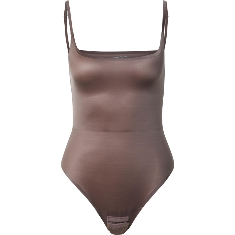 MAGIC Bodyfashion Tričkové body čokoládová 114598433