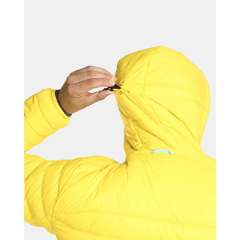 Pánská péřová bunda Kilpi PYRAMIDEN-M žlutá