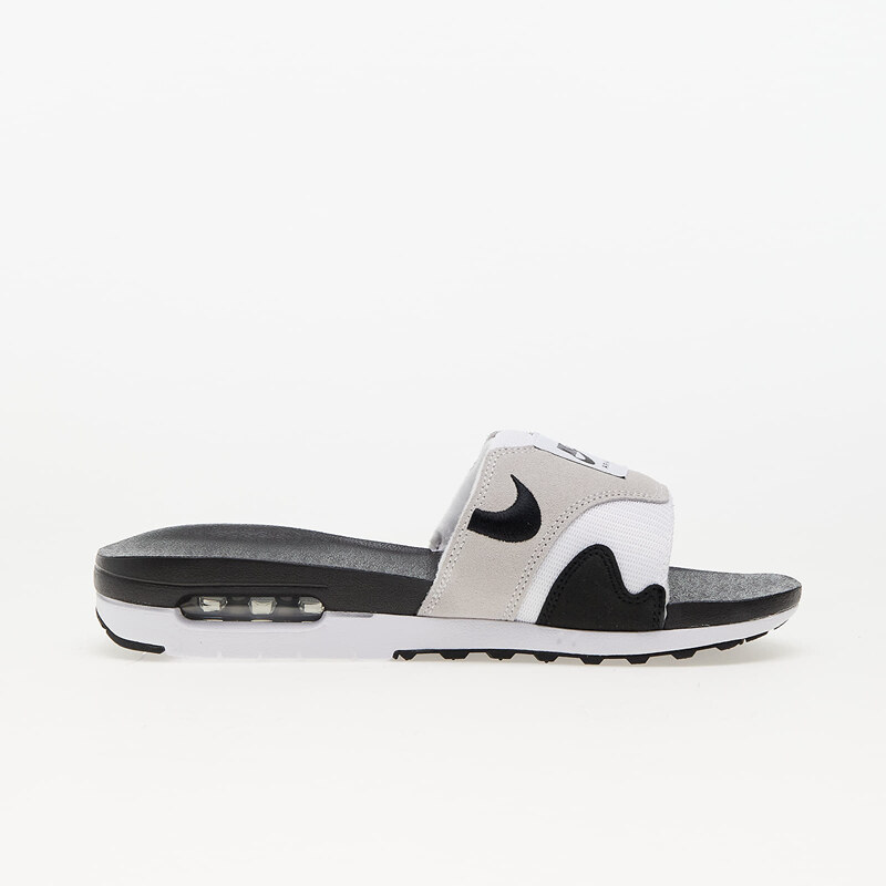 Pánské pantofle Nike Air Max 1 Slide White/ Black-Lt Neutral Grey