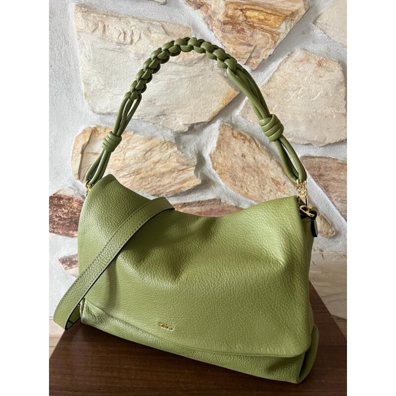 KABELKA ABRO HOBO POPPY olive