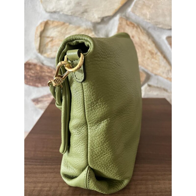 KABELKA ABRO HOBO POPPY olive