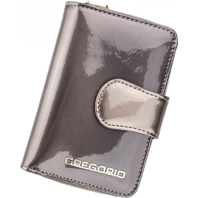 Dámská kožená peněženka šedá - Gregorio Louisiana šedá