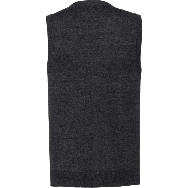 RUSSELL Men's Sleeveless Cardigan, Neckline V R719M 50/50 50% Cotton 50% Acrylic CottonBlend TM weave 12 275g