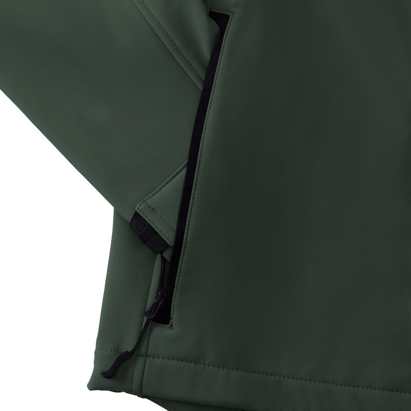 Green Men's Soft Shell Russell Jacket