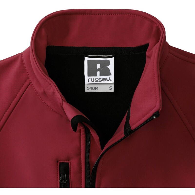 Red Men's Soft Shell Russell Jacket