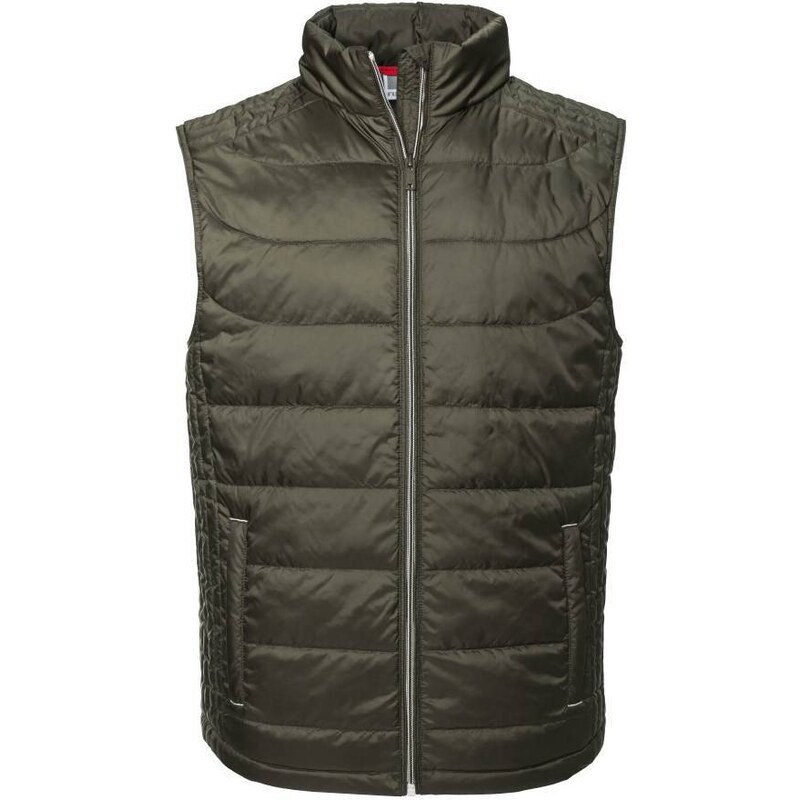 Green Mens Vest Nano Bodywarmer Russell