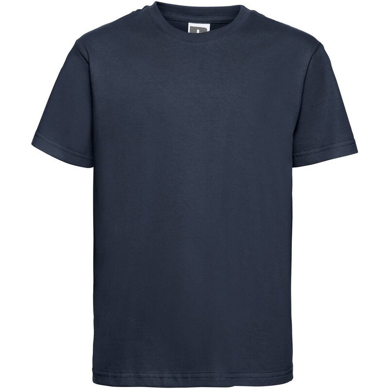 Navy blue children's t-shirt Slim Fit Russell