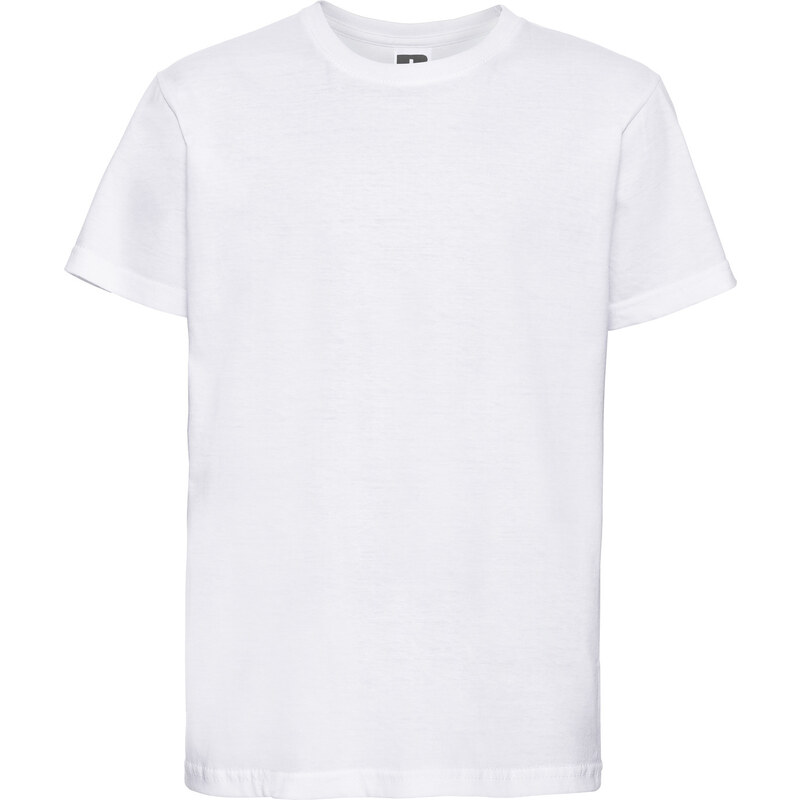 White Children's T-shirt Slim Fit Russell
