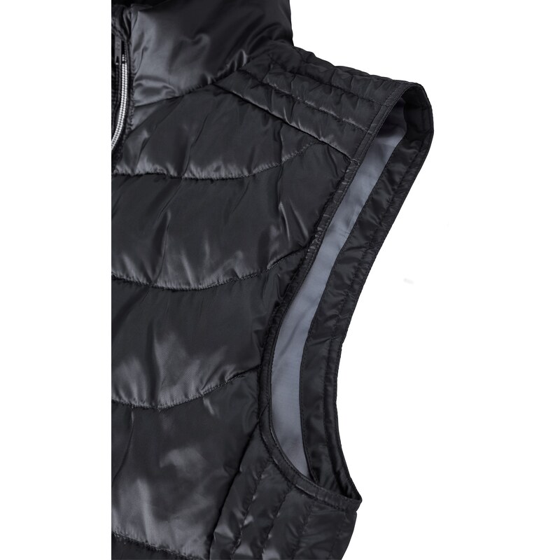 Black Men's Vest Nano Bodywarmer Russell