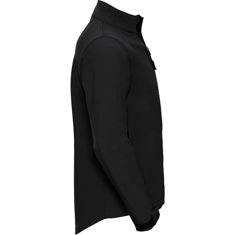 Men's Black Soft Shell Russell Jacket