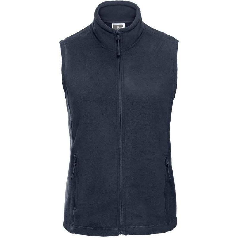 RUSSELL Womens fleece vest 100% polyester, non-pilling fleece