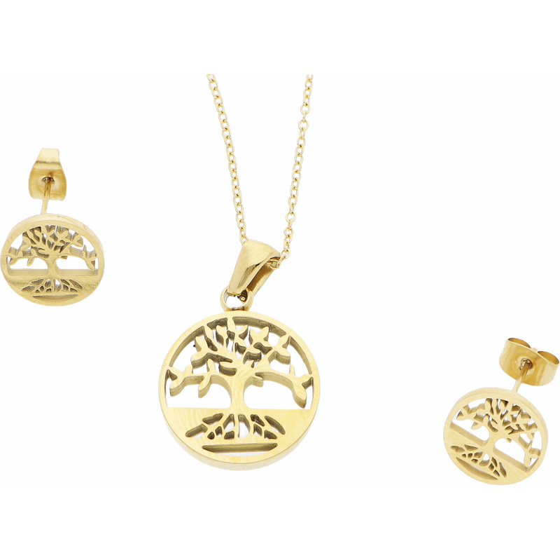 Ewena Souprava strom života Gold 107589890