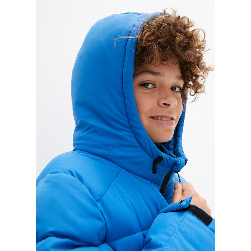 bonprix Chlapecká zimní bunda Modrá