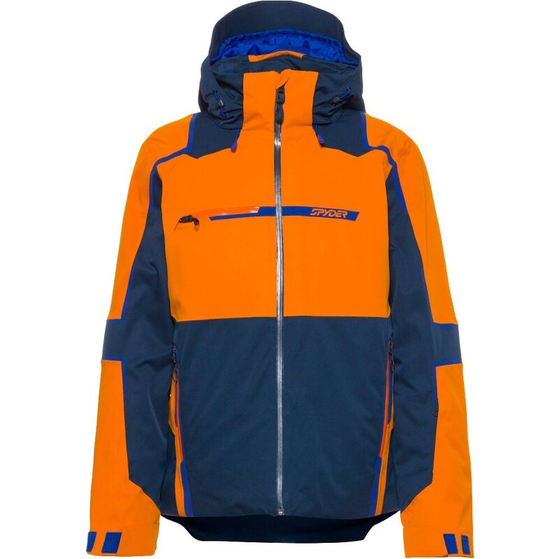 Spyder TITAN Jacket M saffron pánská lyžařská bunda žlutá/tmavě modrá M