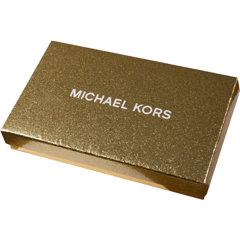 Michael Kors peněženka Jet Set Charm Long Wallet Signature Logo Boxed Pale Gold