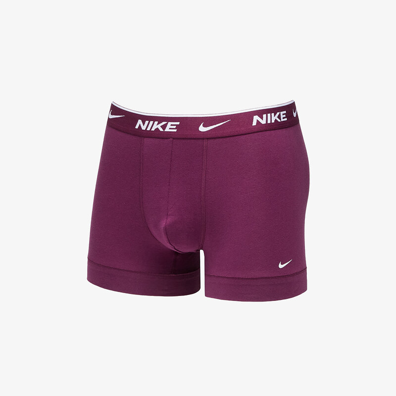 Boxerky Nike Dri-FIT Trunk 3-Pack Midnight Navy/ Bordeaux/ Anthracite