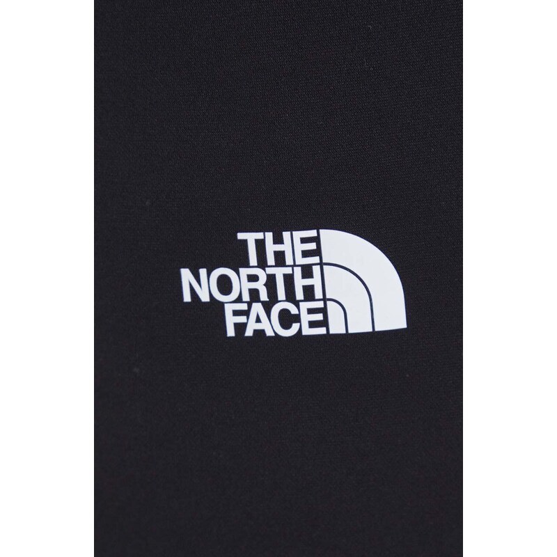 Tepláky The North Face Reaxion černá barva, hladké, NF0A7Z9PJK31