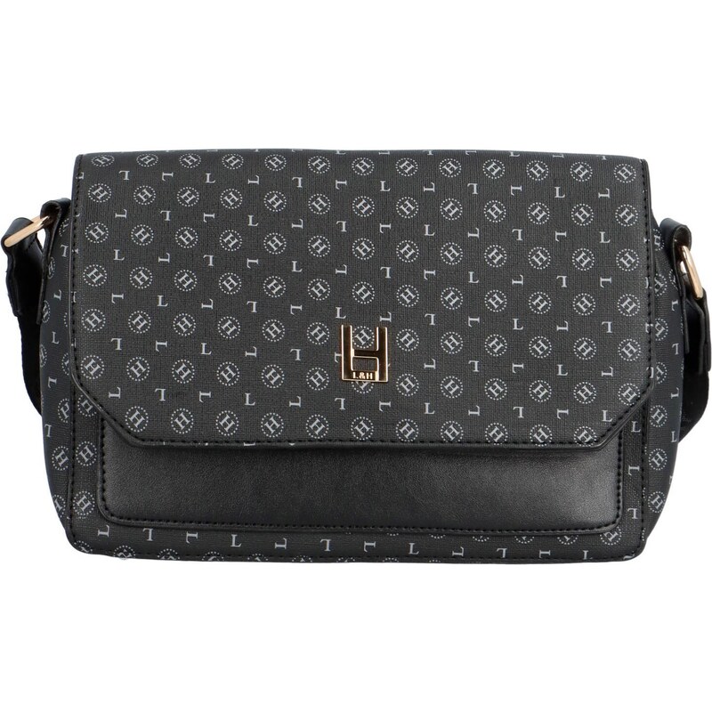 L&H Módní dámská malá koženková crossbody Ceceeli, černá 86891742