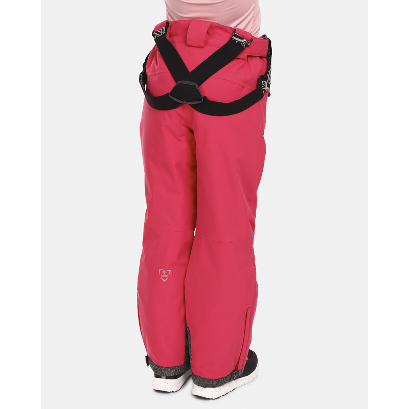 Dětské lyžařské kalhoty Kilpi MIMAS-J růžová