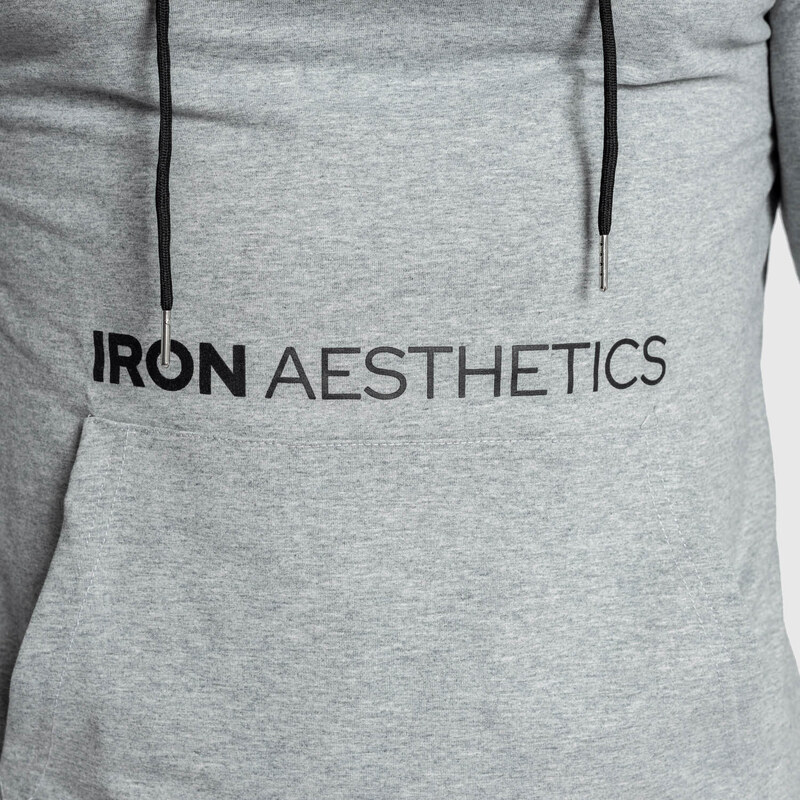 Pánská sportovní mikina Iron Aesthetics Rise, šedá