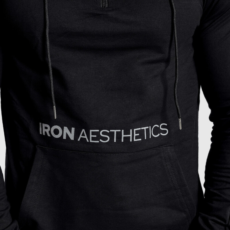 Pánská sportovní mikina Iron Aesthetics Rise, černá