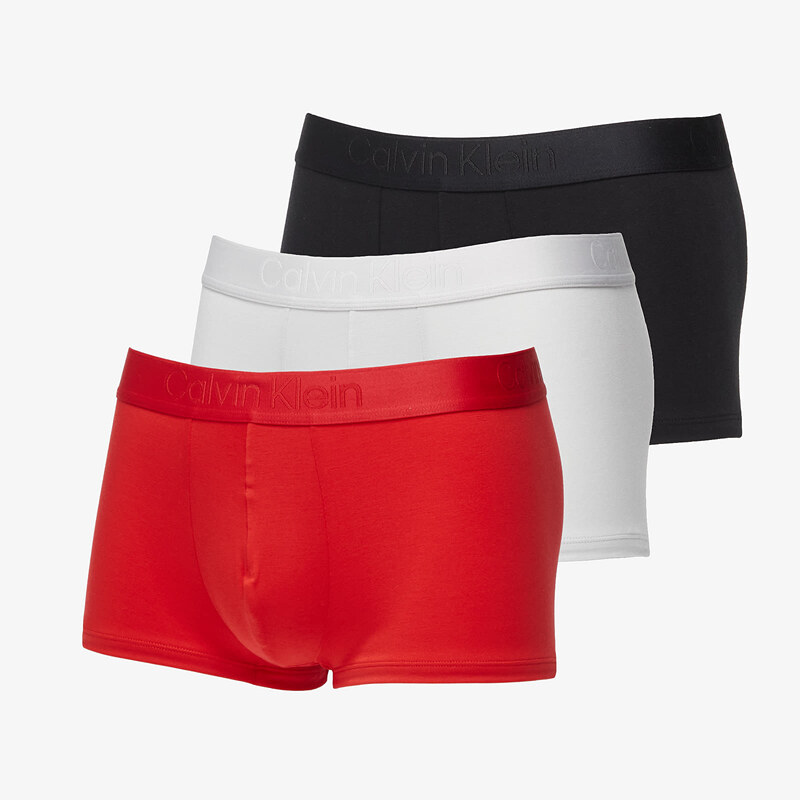 Boxerky Calvin Klein Black Holiday Low Rise Trunk 3-Pack Multicolor