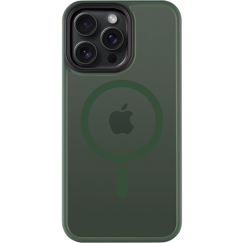 Ochranný kryt na iPhone 15 Pro MAX - Tactical, MagForce Hyperstealth Forest Green