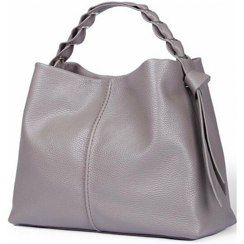 Roberta Gandolfi kabelka Asia medium taupe 86898745