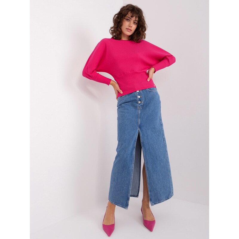 BASIC Feel Good Blouse-RV-BZ-9208.77P-fuchsia