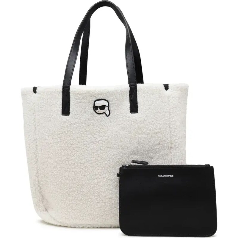 Karl Lagerfeld Oboustranná kabelka shopper + váček k/ikonik 2.0
