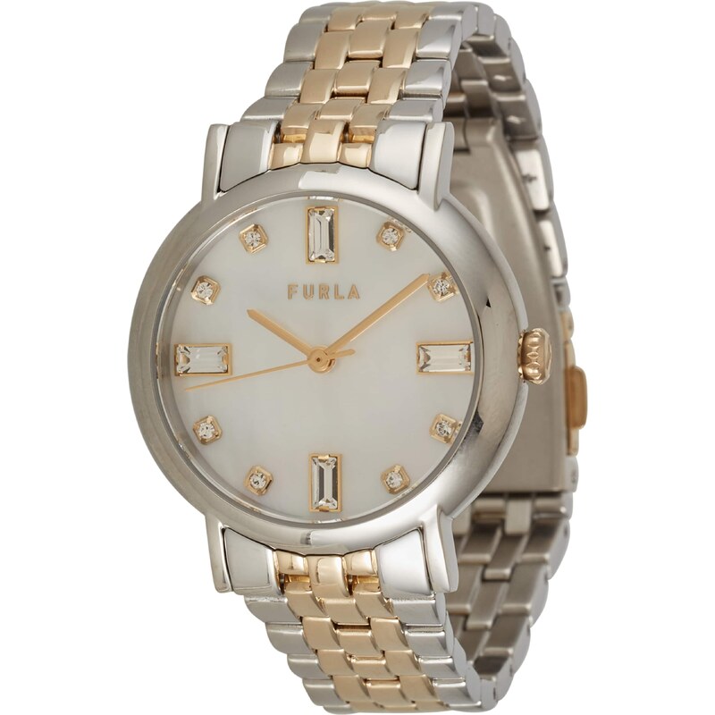 FURLA Analogové hodinky zlatá / stříbrná 98824995