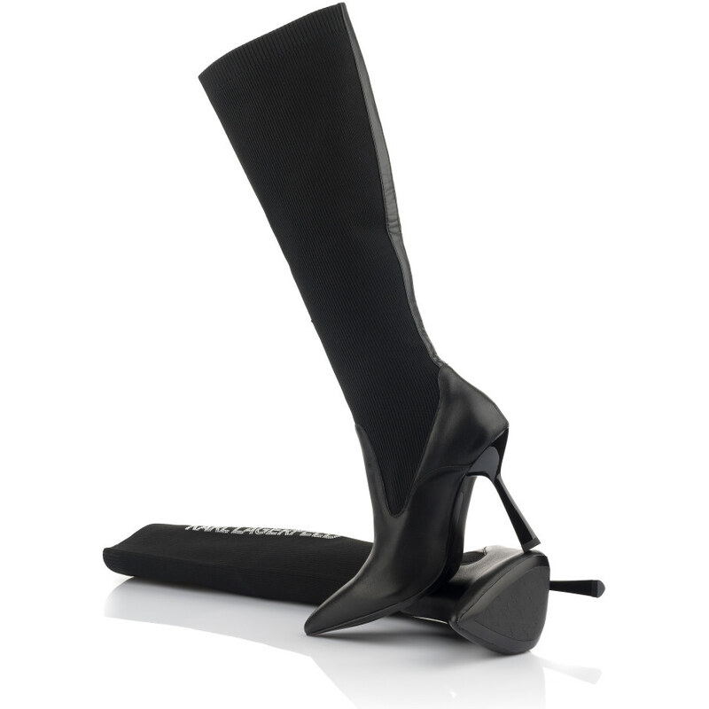 KOZAČKY KARL LAGERFELD HI LEG BOOT