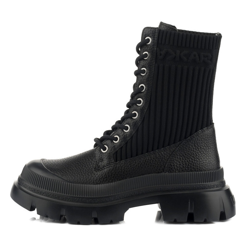 KOTNÍKOVÁ OBUV KARL LAGERFELD KC HI LACE MIX BOOT