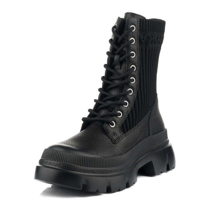 KOTNÍKOVÁ OBUV KARL LAGERFELD KC HI LACE MIX BOOT