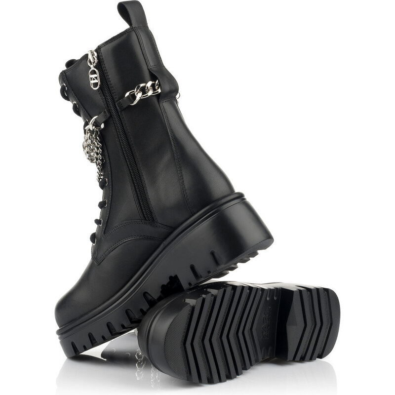 KOTNÍKOVÁ OBUV KARL LAGERFELD KC HI LACE CHAIN