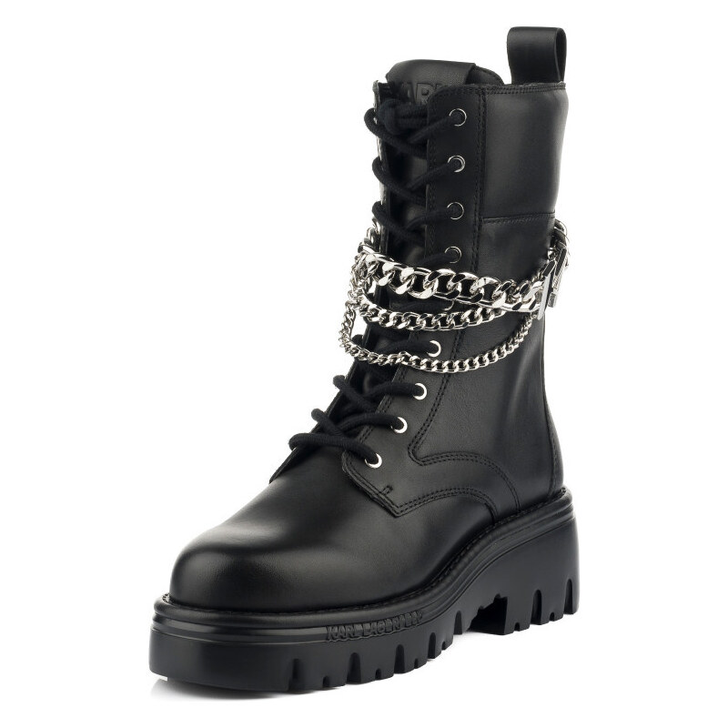 KOTNÍKOVÁ OBUV KARL LAGERFELD KC HI LACE CHAIN