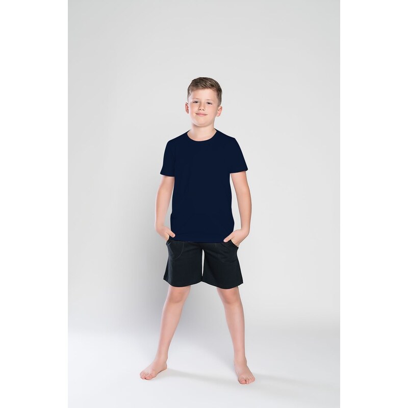 Italian Fashion Chlapecké tričko s krátkým rukávem Tytus - tmavě modrá