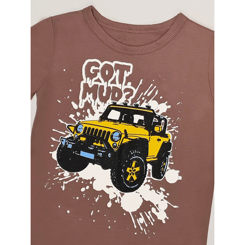 Mushi Jeep Mood Boys T-shirt