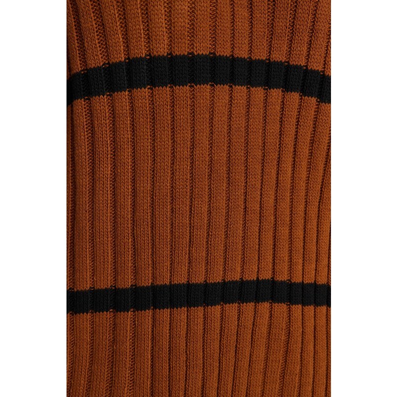 Trendyol Cinnamon Oversized Knitwear Sweater