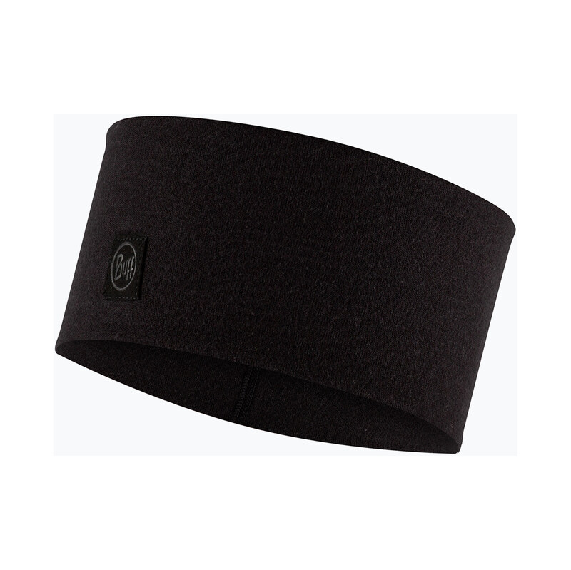 Čelenka BUFF Merino široká solid black 86918981