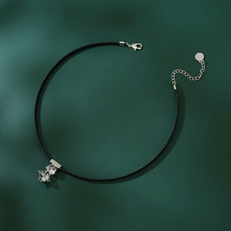 JAY Stříbrný choker náhrdelník se zirkonem Élise - stříbro 925/1000 86940960