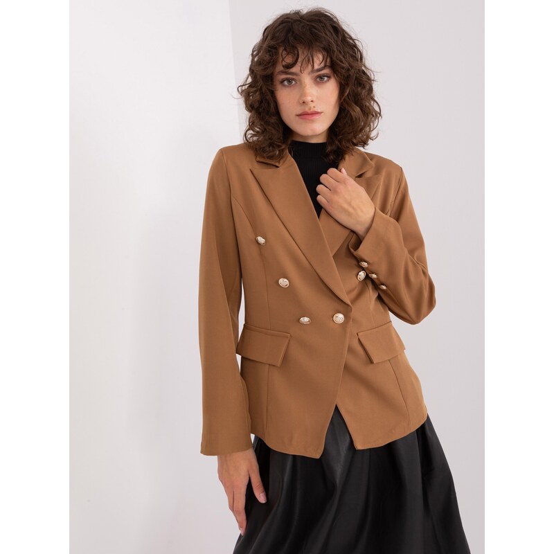 Och Bella Jacket-TW-ZT-BI-2018.96-light brown