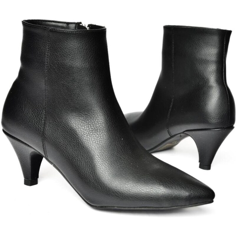 Fox Shoes R404710009 Black Women's Low Heeled Boots