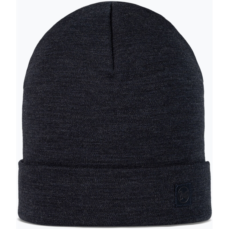Zimní čepice BUFF Heavyweight Merino Wool solid indigo 117482643