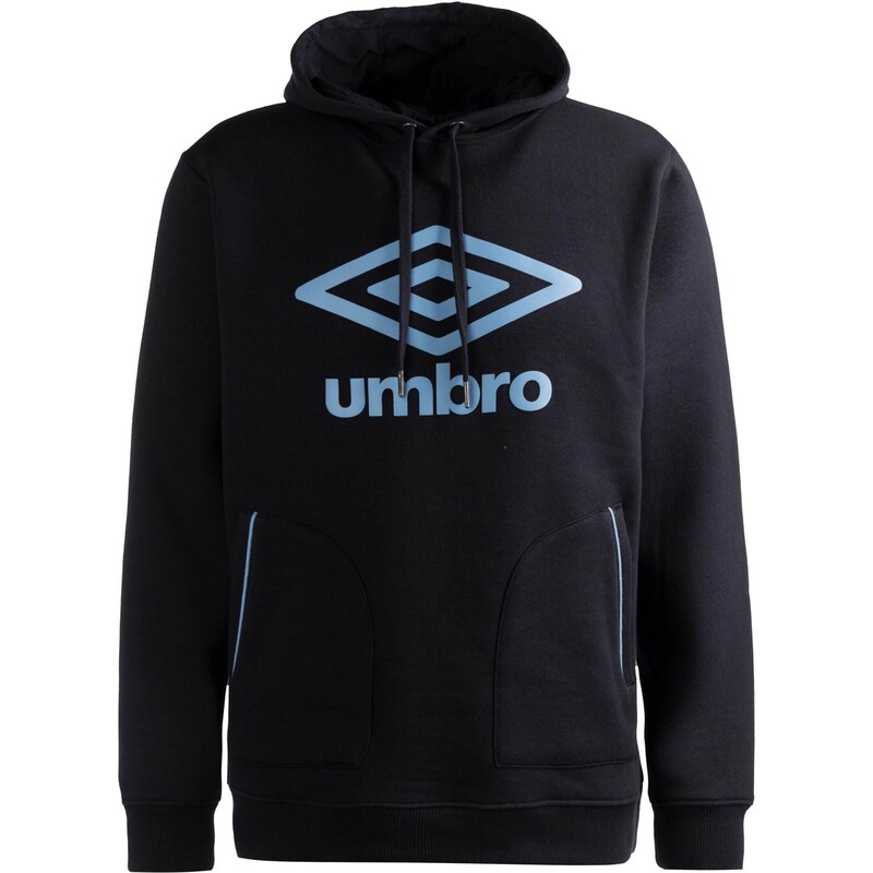 UMBRO Sportovní mikina světlemodrá / černá