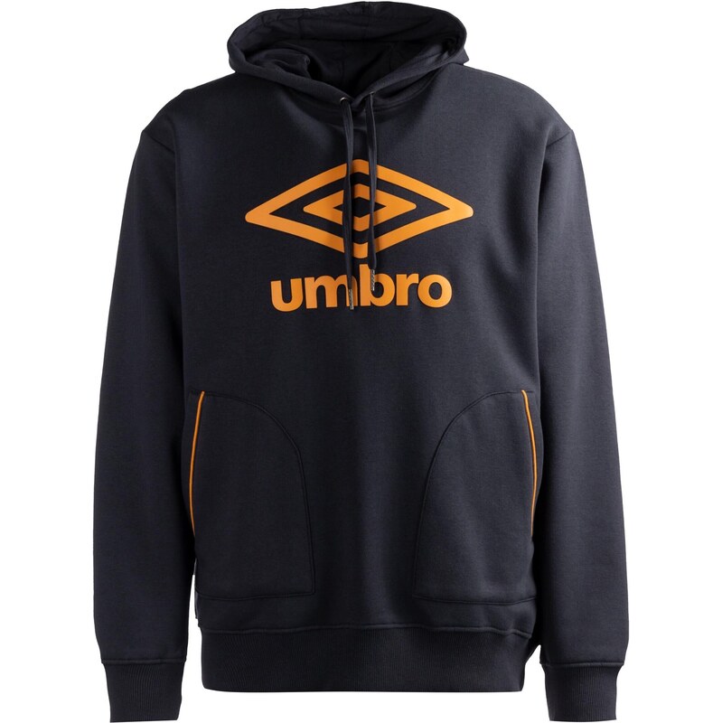 UMBRO Sportovní mikina tmavě modrá / oranžová